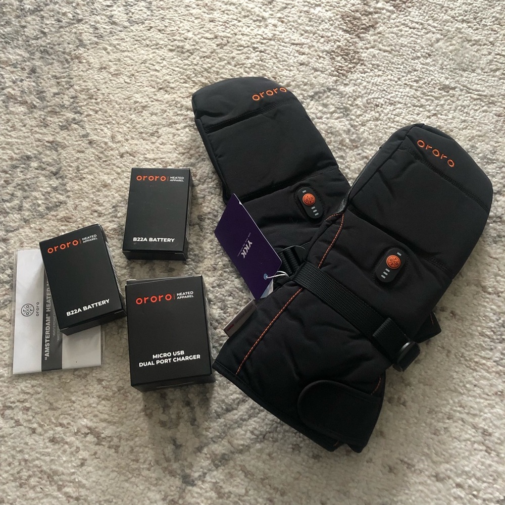 Ororo Amsterdam Heated Mittens 2.0 (Size M)